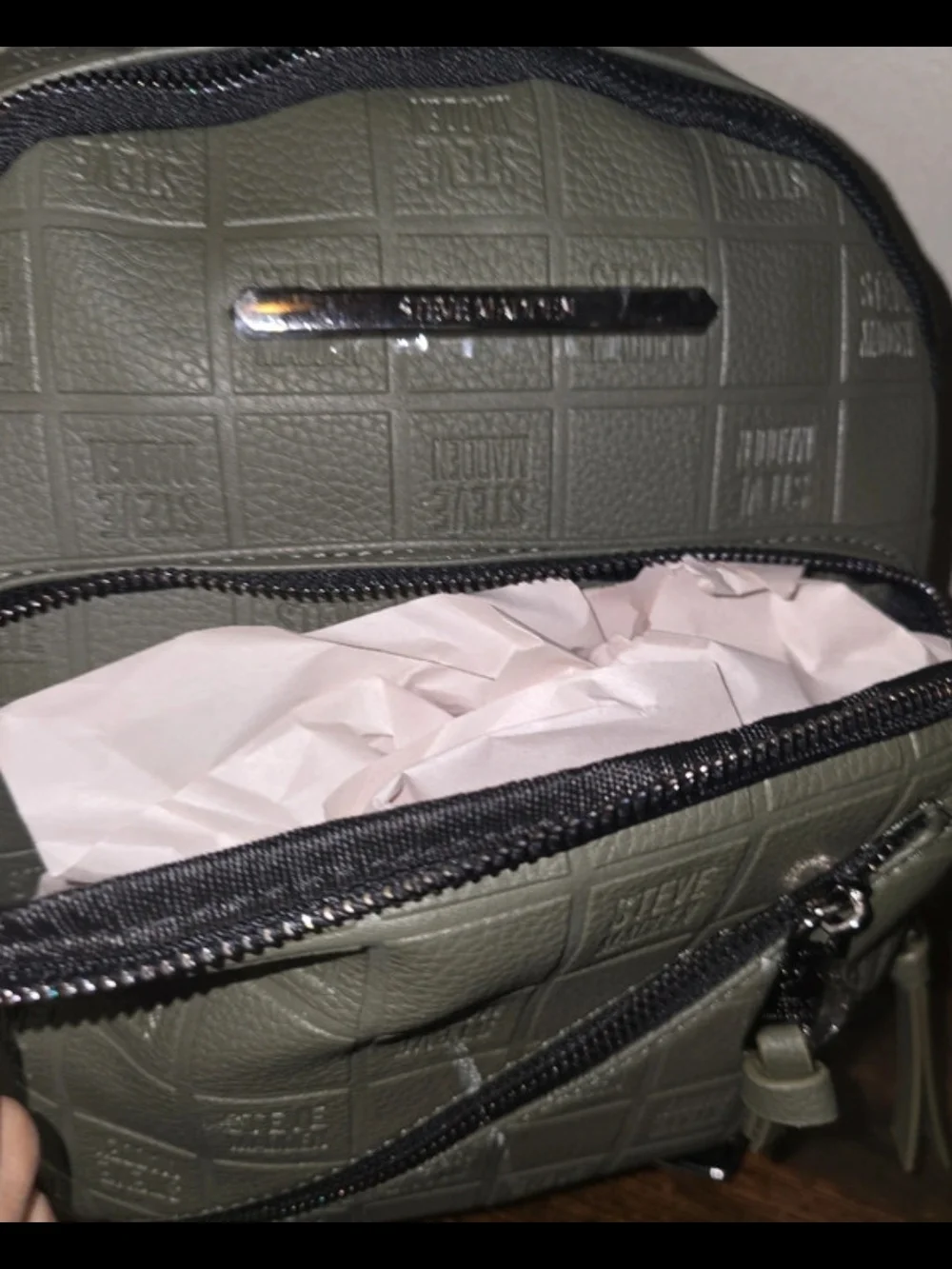 Steve Madden Olive Balma Backpack